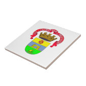 Porto Alegre (stadszegel) - BRAZILIË Tegeltje (Zijkant)