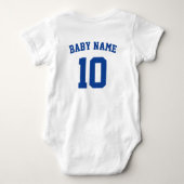 Porto Baby Jersey Bodywarmer Romper (Achterkant)