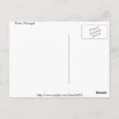 Porto bij nacht Briefkaart (Achterkant)