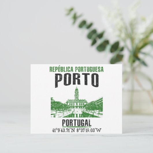 Porto Briefkaart (Staand voorkant)