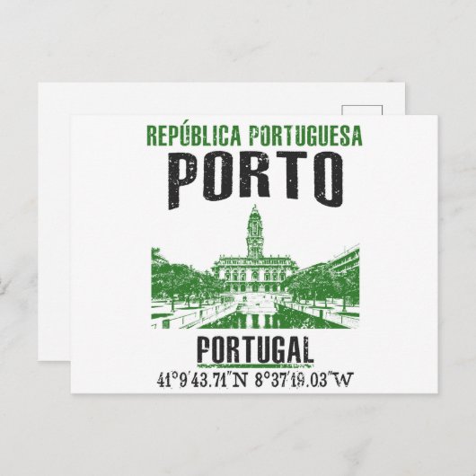 Porto Briefkaart (Voorkant / Achterkant)