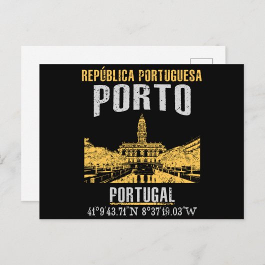 Porto Briefkaart (Voorkant / Achterkant)