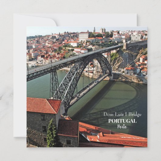 Porto brug over de Douro, Portugal (Voorkant)