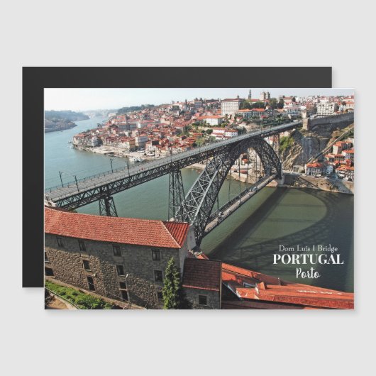 Porto brug over de Douro, Portugal (Voorkant / Achterkant)