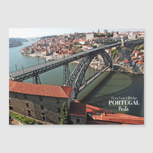 Porto brug over de Douro, Portugal (Voorkant)