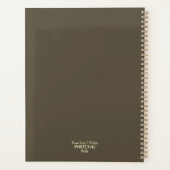 Porto brug over de rivier de Douro, Portugal, sepi Planner (Achterkant)