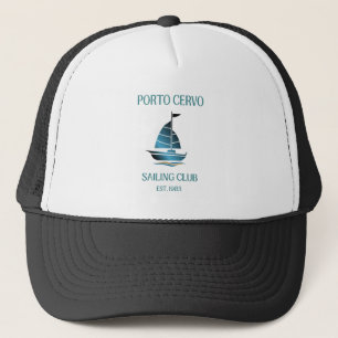 Porto Cervo Zeilclub Zomer Luxe Trucker Pet