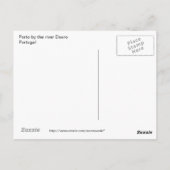 Porto door de rivier, briefkaart (Achterkant)