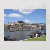 Porto door de rivier, briefkaart (Voorkant)