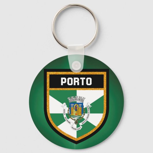 Porto Flag Sleutelhanger (Voorkant)