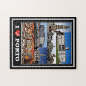 Porto - I Love - Portugal - Legpuzzel (Horizontaal)