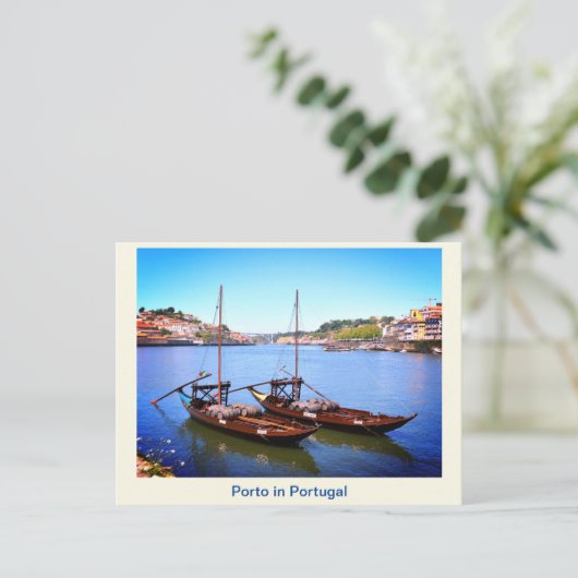Porto in Portugal Briefkaart (Staand voorkant)