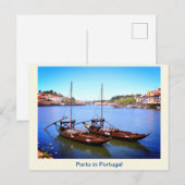 Porto in Portugal Briefkaart (Voorkant / Achterkant)