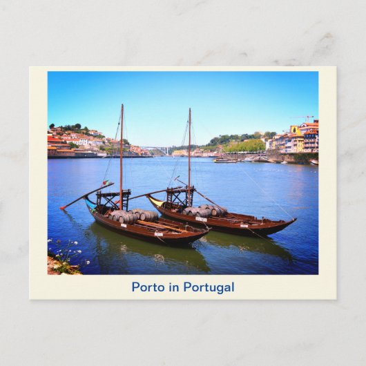 Porto in Portugal Briefkaart (Voorkant)