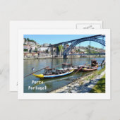 Porto in Portugal Briefkaart (Voorkant / Achterkant)