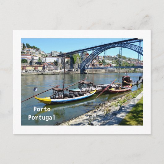 Porto in Portugal Briefkaart (Voorkant)