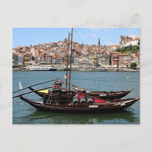 Porto Offley-boot, Portugal Briefkaart (Voorkant)