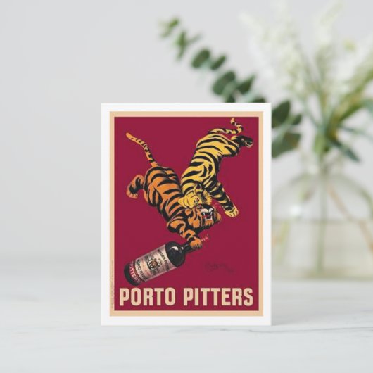 Porto Pitters Briefkaart (Staand voorkant)