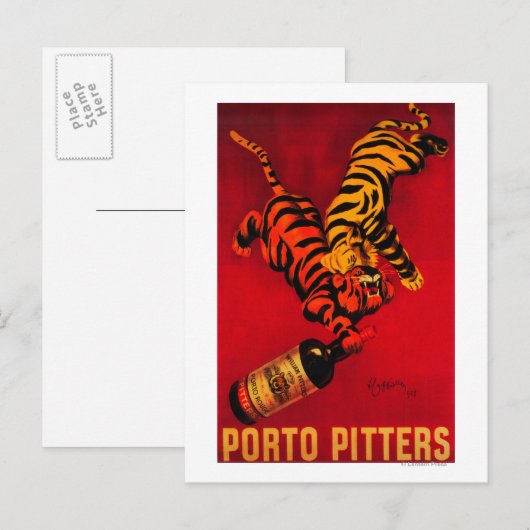 Porto Pitters  posterEuropa Briefkaart (Voorkant / Achterkant)