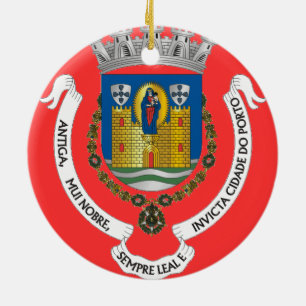 Porto* Portugal Aangepaste versiering Keramisch Ornament