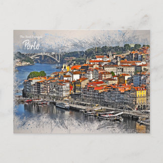 Porto, Portugal ansichtkaart Briefkaart