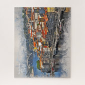 Porto, Portugal Ansichtkaart Legpuzzel (Verticaal)