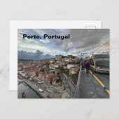 Porto, Portugal briefkaart (Voorkant / Achterkant)