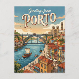 Porto Portugal Briefkaart