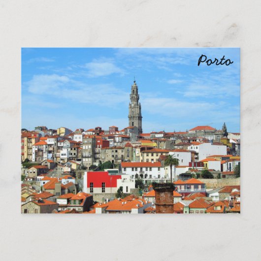 Porto, Portugal Briefkaart (Voorkant)