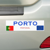 Porto (Portugal) Bumpersticker (Op auto)