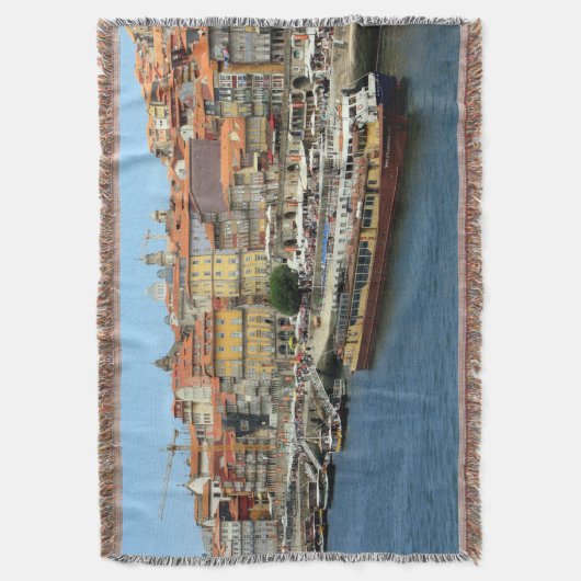 Porto, Portugal Deken (Voorkant Verticaal)