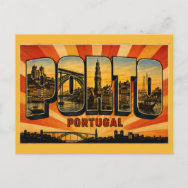 Porto Portugal Dom Luís I-brug Briefkaart