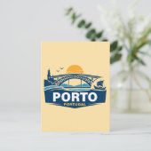 Porto Portugal Europe Briefkaart (Staand voorkant)