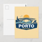 Porto Portugal Europe Briefkaart (Voorkant / Achterkant)