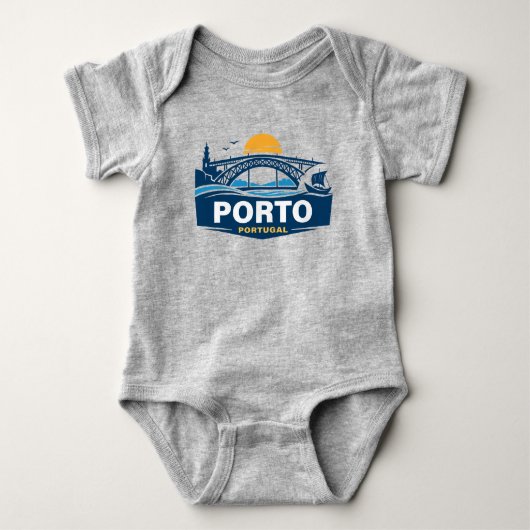 Porto Portugal Europe Romper (Voorkant)