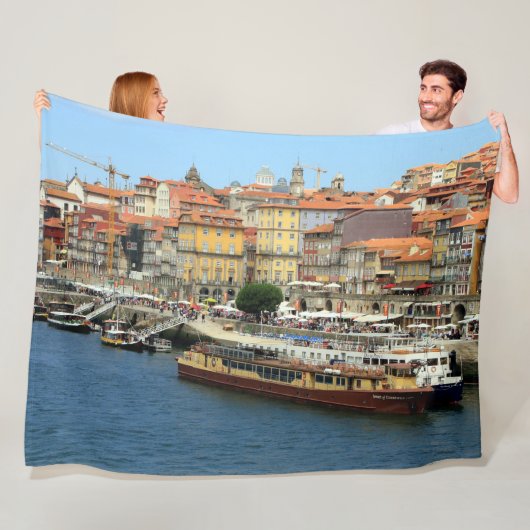 Porto, Portugal Fleece Deken (In situ)