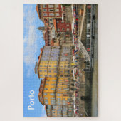 Porto: Portugal, haven en gebouwen Jigzaag Puzzle Legpuzzel (Verticaal)