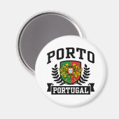 Porto Portugal Magneet (Voorkant / Achterkant)