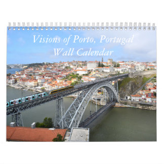 Porto Portugal Muur Kalender
