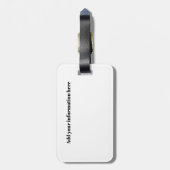 Porto Portugal Panorama Uitzicht Bagagelabel (Achterkant verticaal)