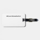 Porto Portugal Panorama Uitzicht Bagagelabel (Achterkant horizontaal)