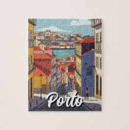 Porto Portugal Reizen Abstract Legpuzzel