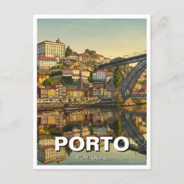 Porto Portugal Reizen Briefkaart