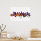 Porto Portugal Skyline Poster (Keuken)
