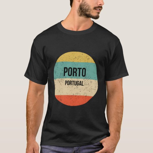 Porto Portugal T-shirt (Voorkant)