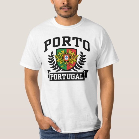 Porto Portugal T-shirt (Voorkant)