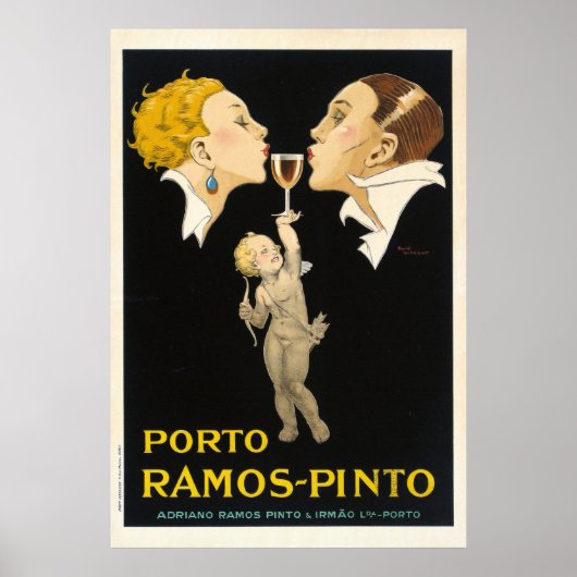 Porto Ramos Pinto door Rene Vincent -  Frans Poster (Voorkant)