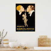 Porto Ramos Pinto door Rene Vincent -  Frans Poster (Keuken)