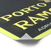 Porto Ramos Pinto Vintage Ad Poster (Hoek)