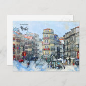 Porto - Real Portugal Briefkaart (Voorkant / Achterkant)